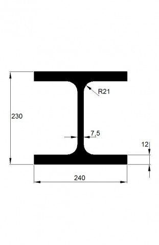 HEA 240 / přesné délky