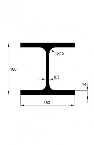 HEB 180 / 12m