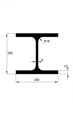 HEB 200 / 12m