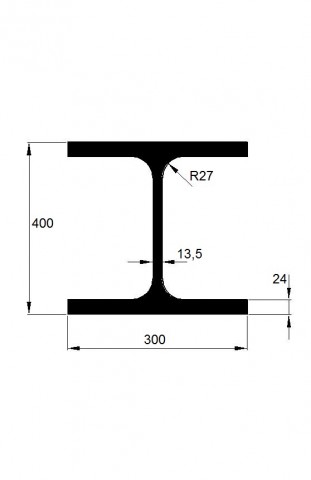 HEB 400 / 6,10m