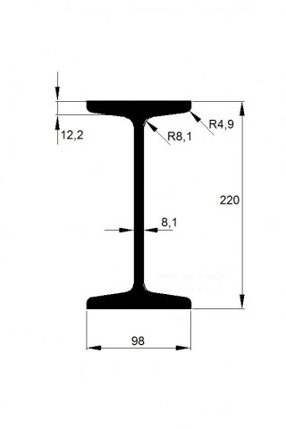 I 220 / přesné délky