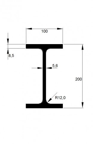 IPE 200 / 12m