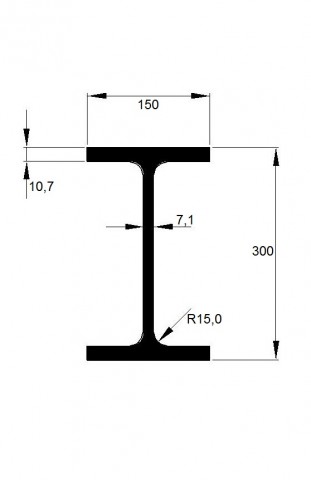 IPE 300 / 12m