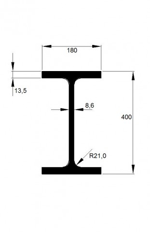 IPE 400 / 12m