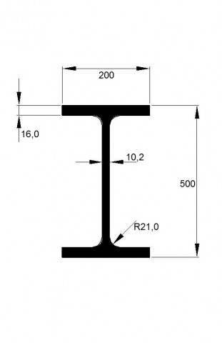 IPE 500 / 12m