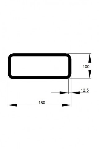 JEKL 180x100x12,5 / 12m