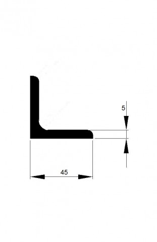 L  45x45x5 tažený h11 / 3m