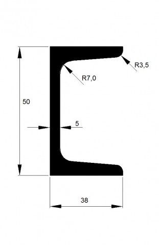 U  50 / 6,10m