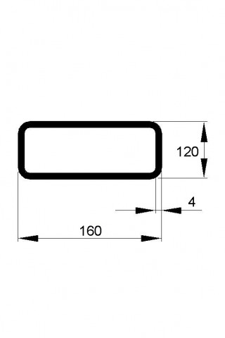 JEKL 160x120x 4 / 12m