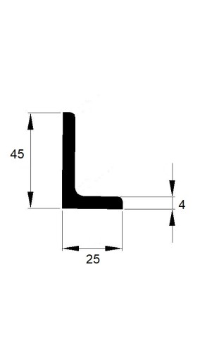 L  45x25x4 / 6m