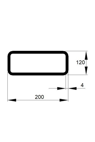 JEKL 200x120x 4 / 12m