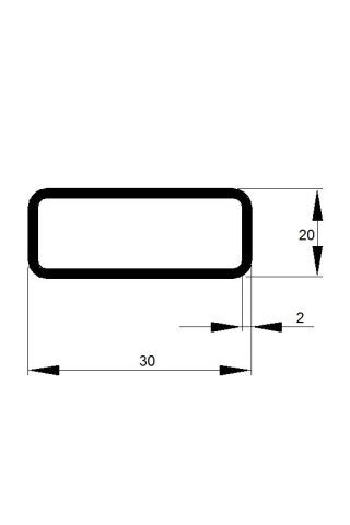 JEKL  30x20x2 / 6m