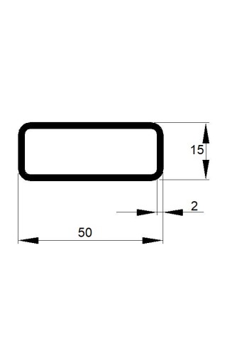 JEKL  50x15x2 / 6m